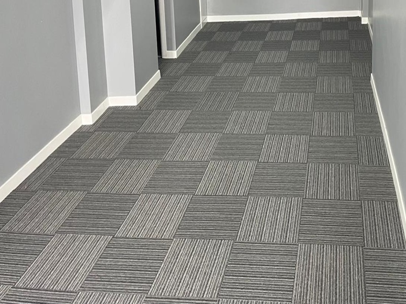 Samur Performance Karo Halı — yüksek trafik AVM otel gri antrasit 50x50 cm