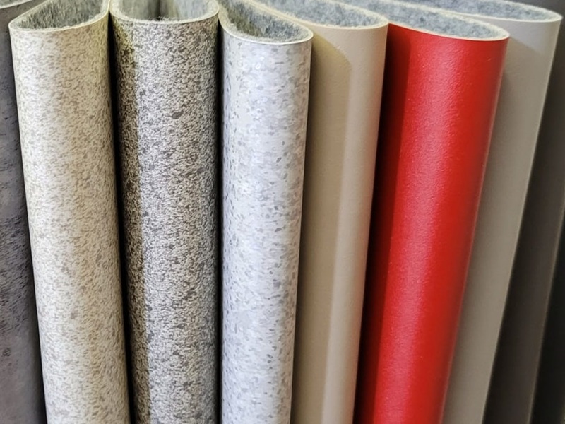 Mineflo Taş Beton Desenli PVC Zemin MNF-TAS — Granit Mermer Beton Emboss Baskı Kafe Restoran AVM Ticari Alan PVC Zemin İstanbul